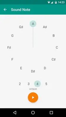 Tuner - Pitched android App screenshot 2